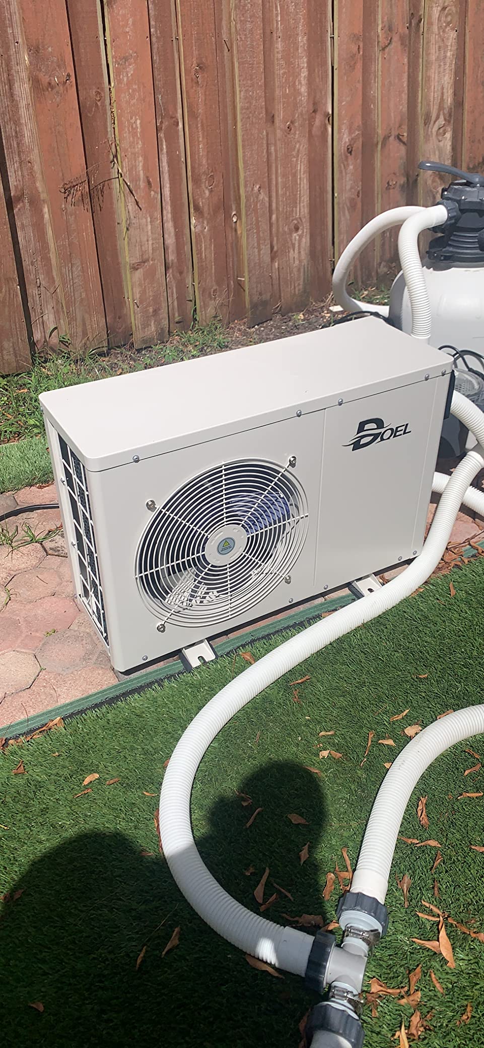 51/mo Finance DOEL 19000 BTU Swimming Pool Heat Pump for Inground