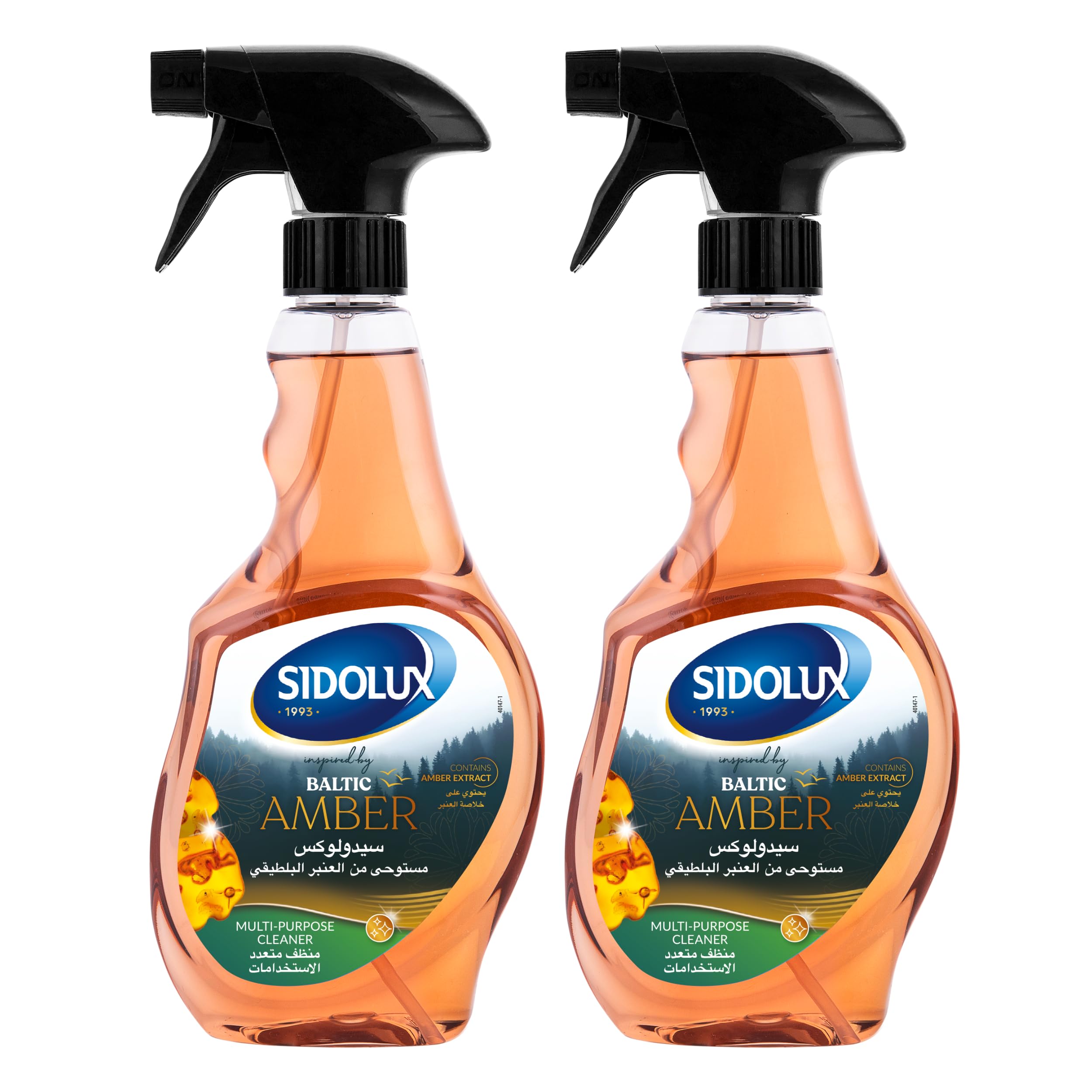 Sponsored Ad – Baltic Amber Extract Multi-Purpose Cleaner | Removes Dirt Stains & Eliminates Soap Scum from Tiles, Plastic, Marble, Granite | 500ml (Pack of 2)