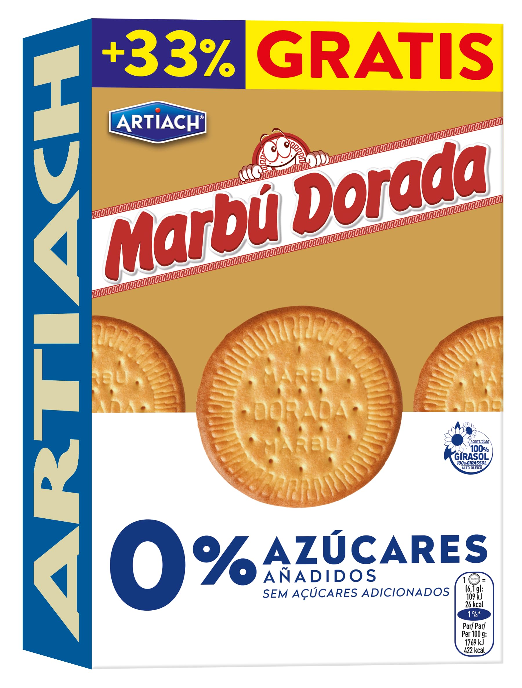 Marbú 0% Azúcares 300g + 100g gratis