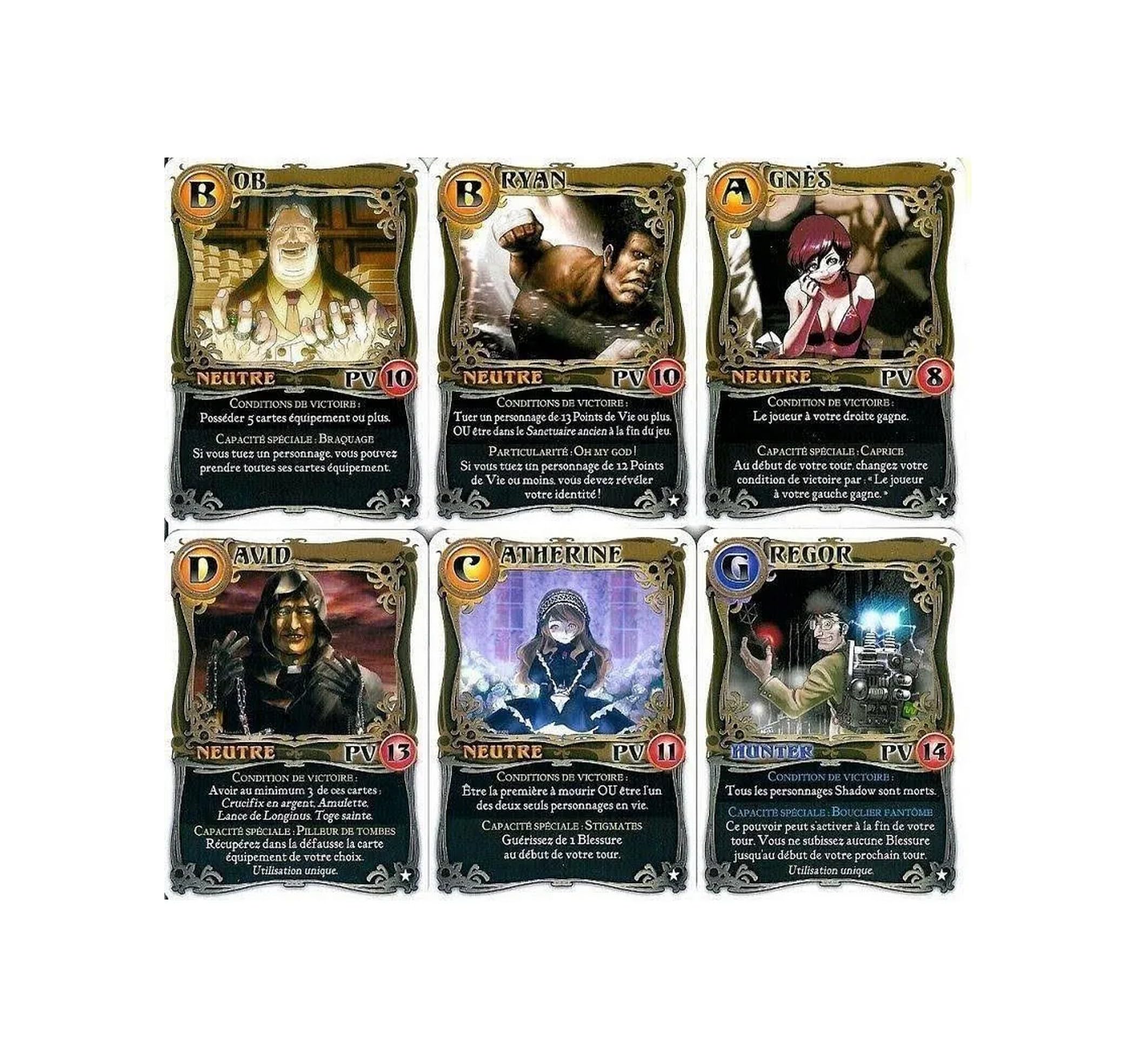 Set di base Shadow Hunters + estensione Personaggi + 1 Yoyo Blumie