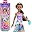Mattel Disney Princess Jasmine Fashion Doll Set, Spin & Reveal with 11 Surprises Including 5 Accessories, 5 Stickers & Play Scene, Inspired by Movie