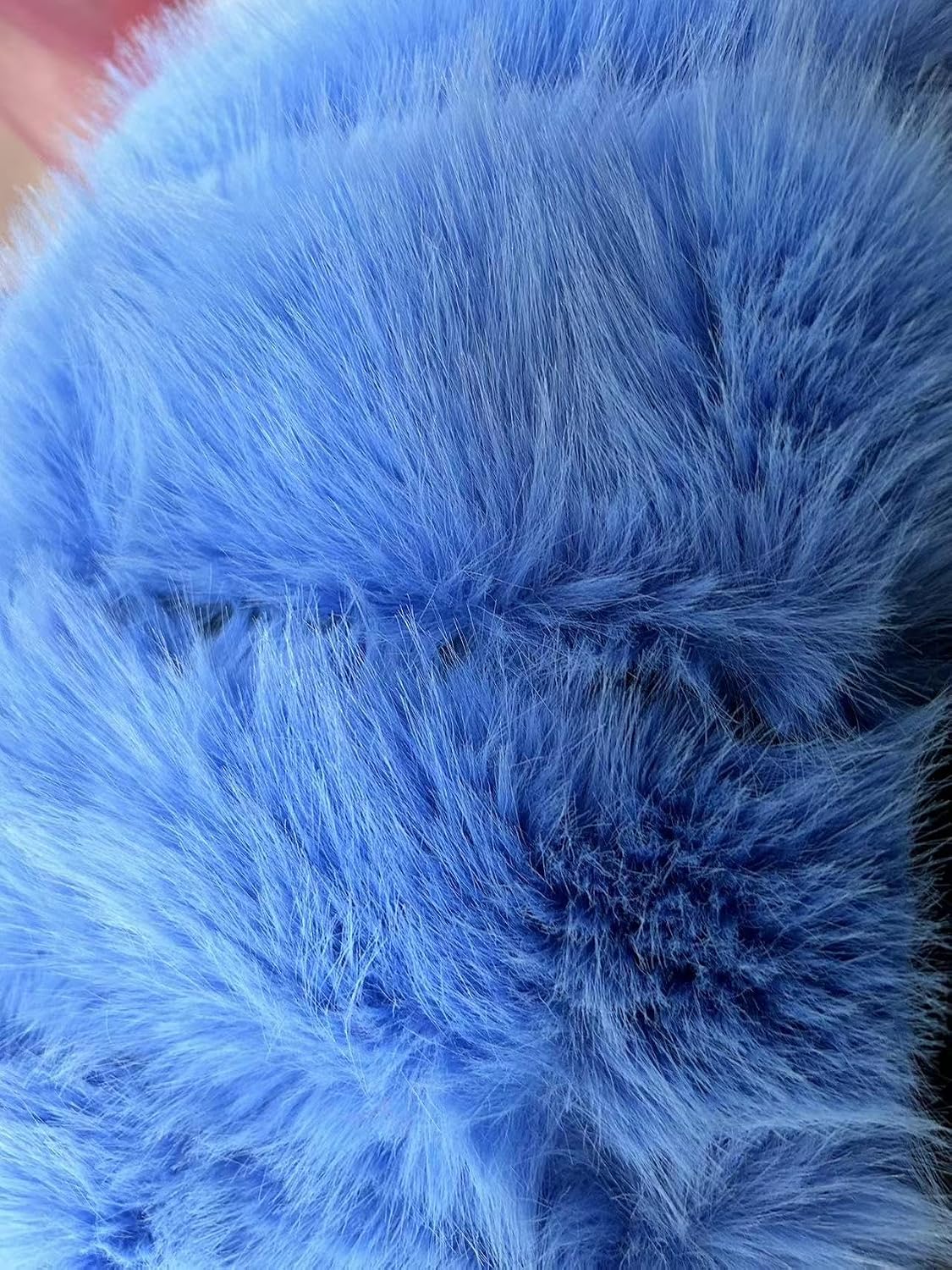 Fluffy Faux Fur Women's Scarlf Stole Shawl Shrug Wraps Mini Jacket Cover Up Outwear Tops with Sleeves