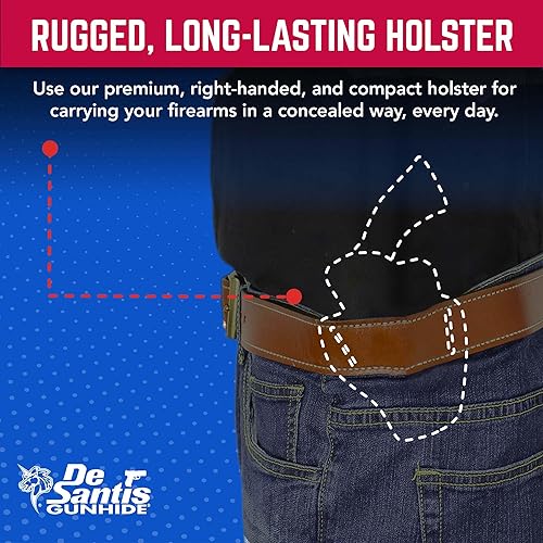 Miniatura 4 de DeSantis Funda para romper el pulgar, derecha, negra, COLT Police Positive 4", Ruger SPD-6, SVC-6, SCY-6 4", S&W K Frame 4"