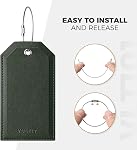 VULKIT Luggage Tags 2 Pack Baggage Tags for Suitcase, Backpacks & Briefcase, Travel Essentials & Cruise Accessories