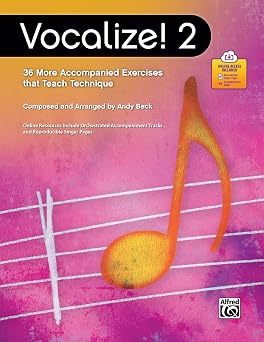 Vocalize! 2 36 More Accompanied Exercises that Teach Technique, Book & Online PDF/Audio