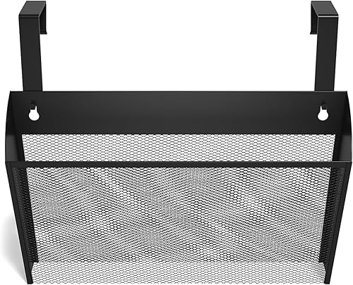 Miniatura 4 de TRU RED Tr57579-Cc - Archivador de pared de malla con 1 bolsillo, color negro