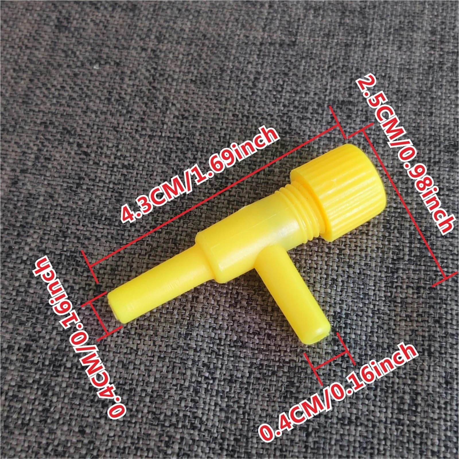 Válvula de aire para acuario, 100 unidades, regulador de aire de acuario, válvula divisora de tubo, válvula de control de volumen, ajustable, para bombas, sistemas de aire de sala de peces