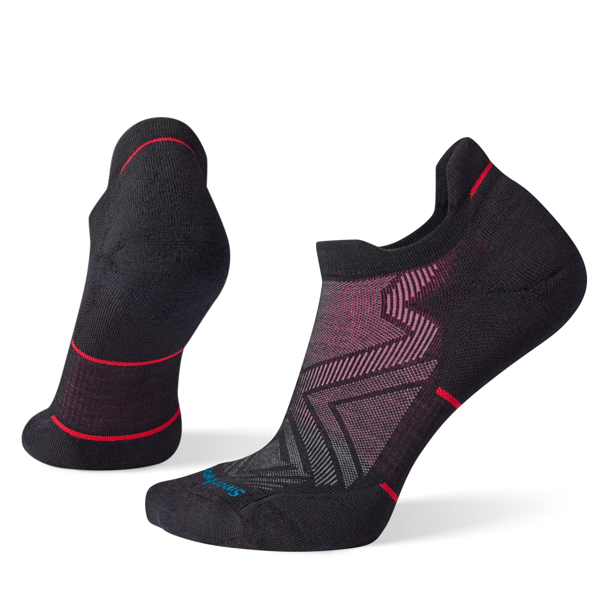 Smartwool Womens Run Targeted Cushion Low Ankle Socks, Black, L EU