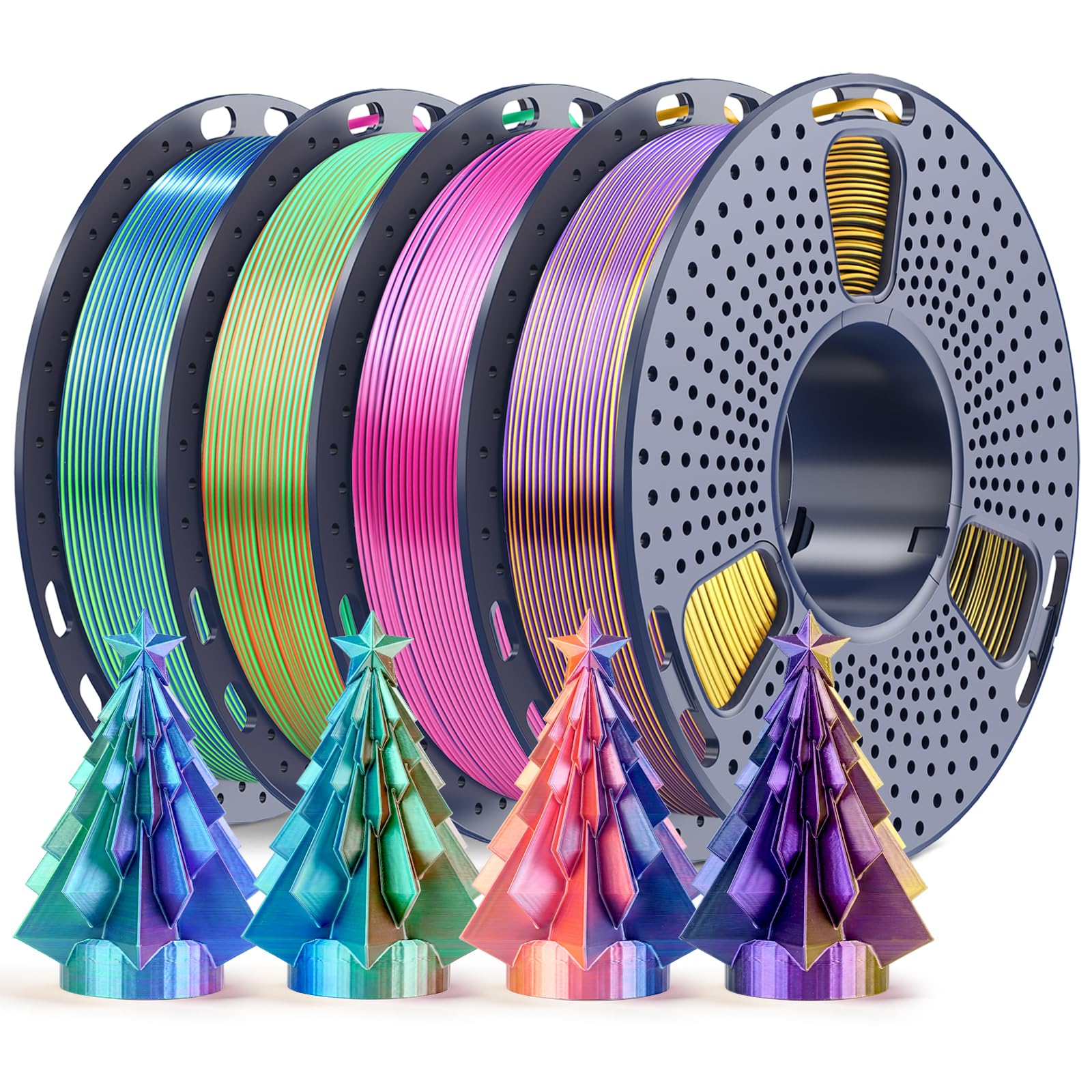 SUNLU PLA Filament Bundle - 8 Colors, 250g Spools -21 SUNLU PLA Filament Bundle - 8 Colors, 250g Spools -21