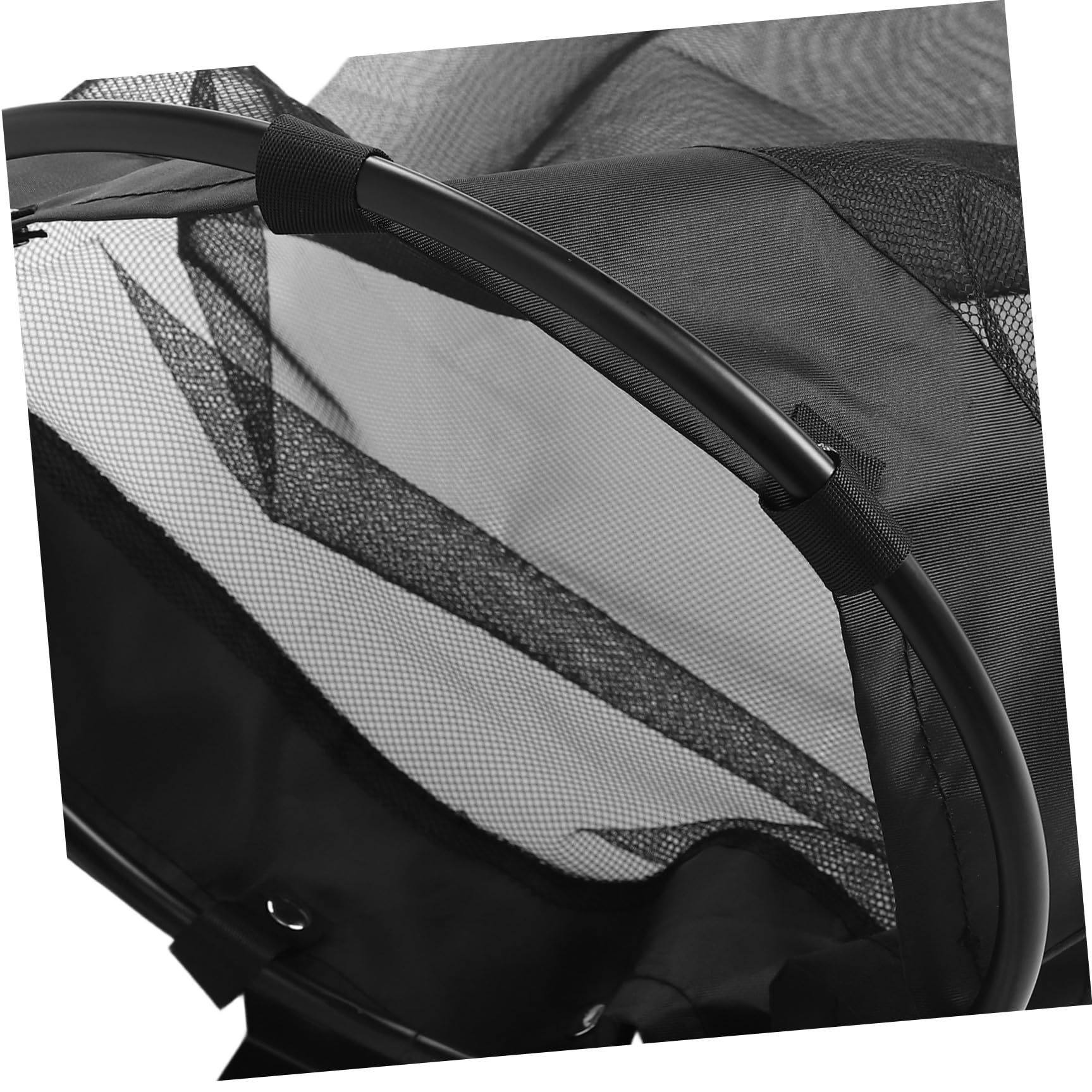 Basketballwurf Wäschekorb mit Türhaken, Schwarzes Kunststoffnetz,