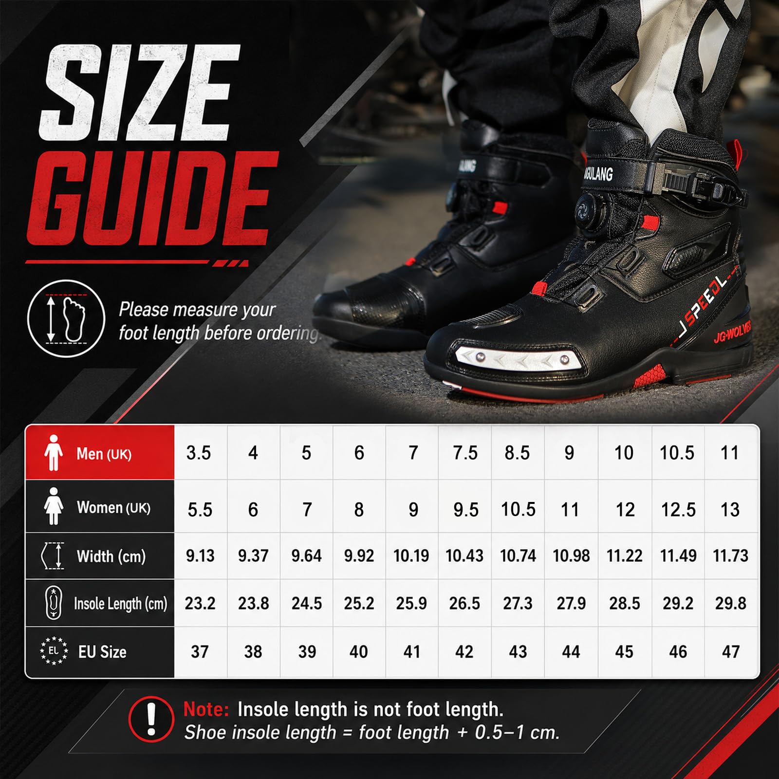 Botas Moto Hombre Hombre Invierno, Zapatos Moto Antideslizantes