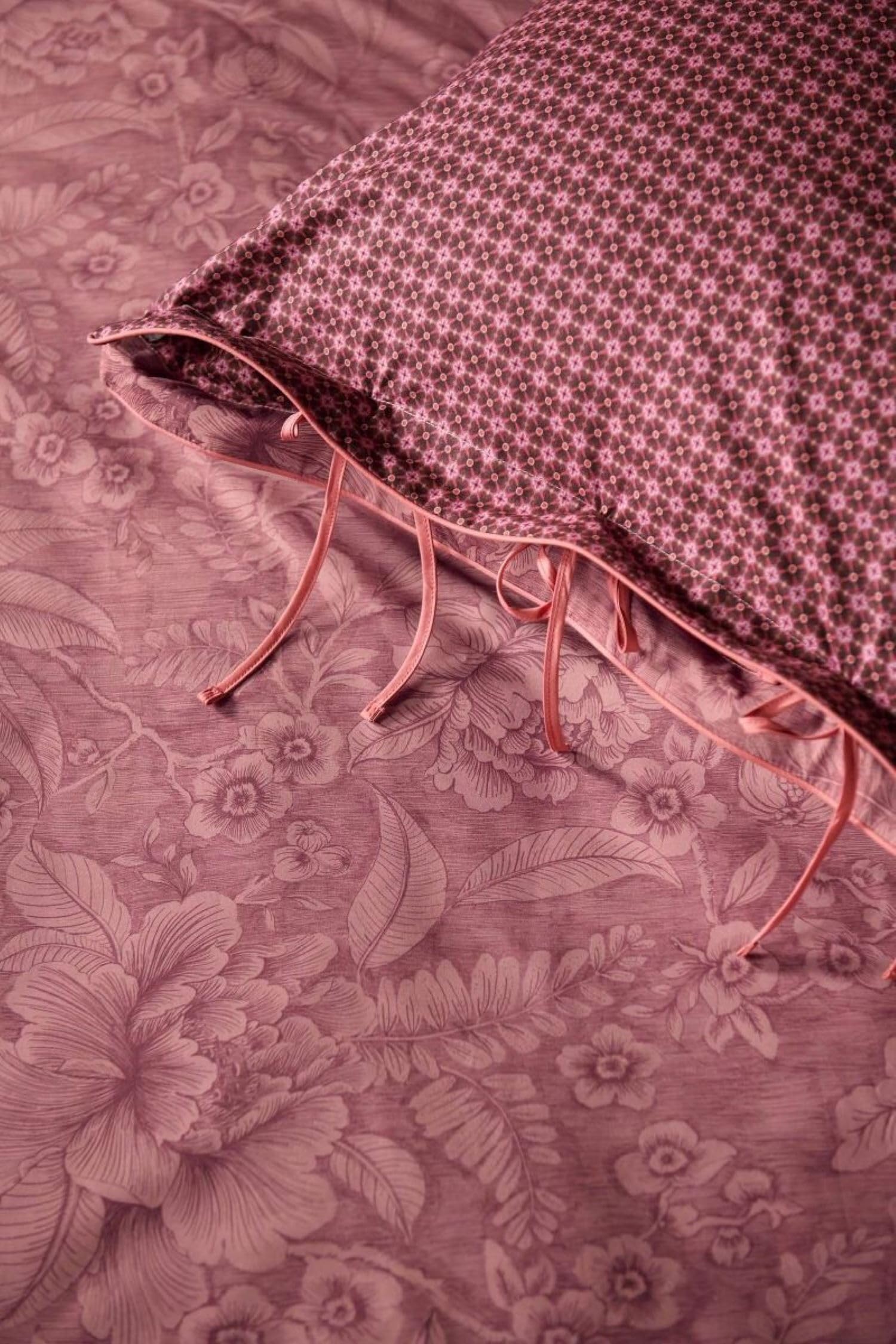 PiP Studio Casa Dei Fiori Terra - Juego de cama (funda nórdica de 135 x 200 cm y 1 funda de almohada de 80 x 80 cm)