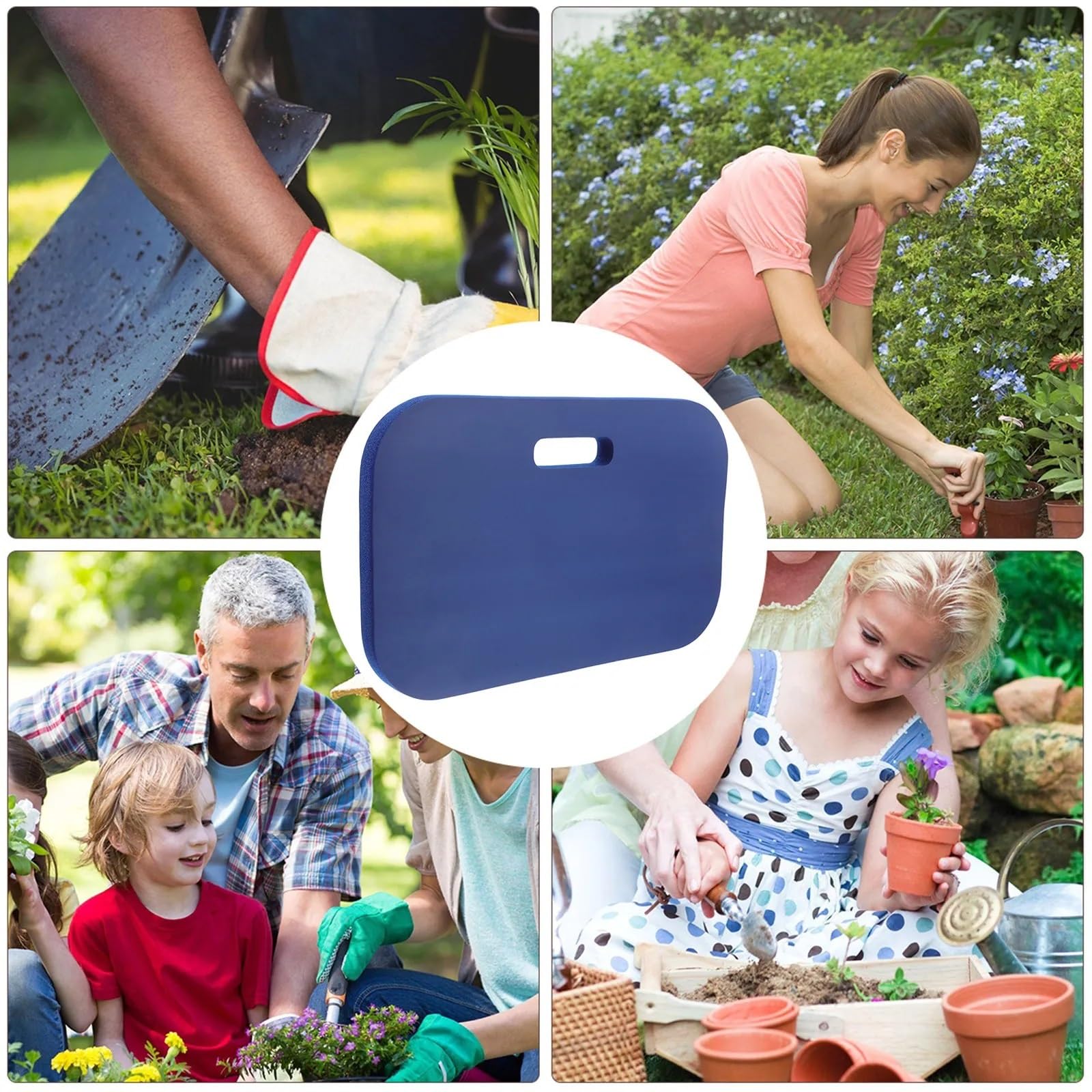 Imbottitura in Ginocchio da Giardino addensata 3 Pezzi per Il Giardinaggio, Giardino | Tappetino for inginocchiatoio di supporto con cuscino impermeabile for lunghe ore di giardinaggio, pavimento yoga