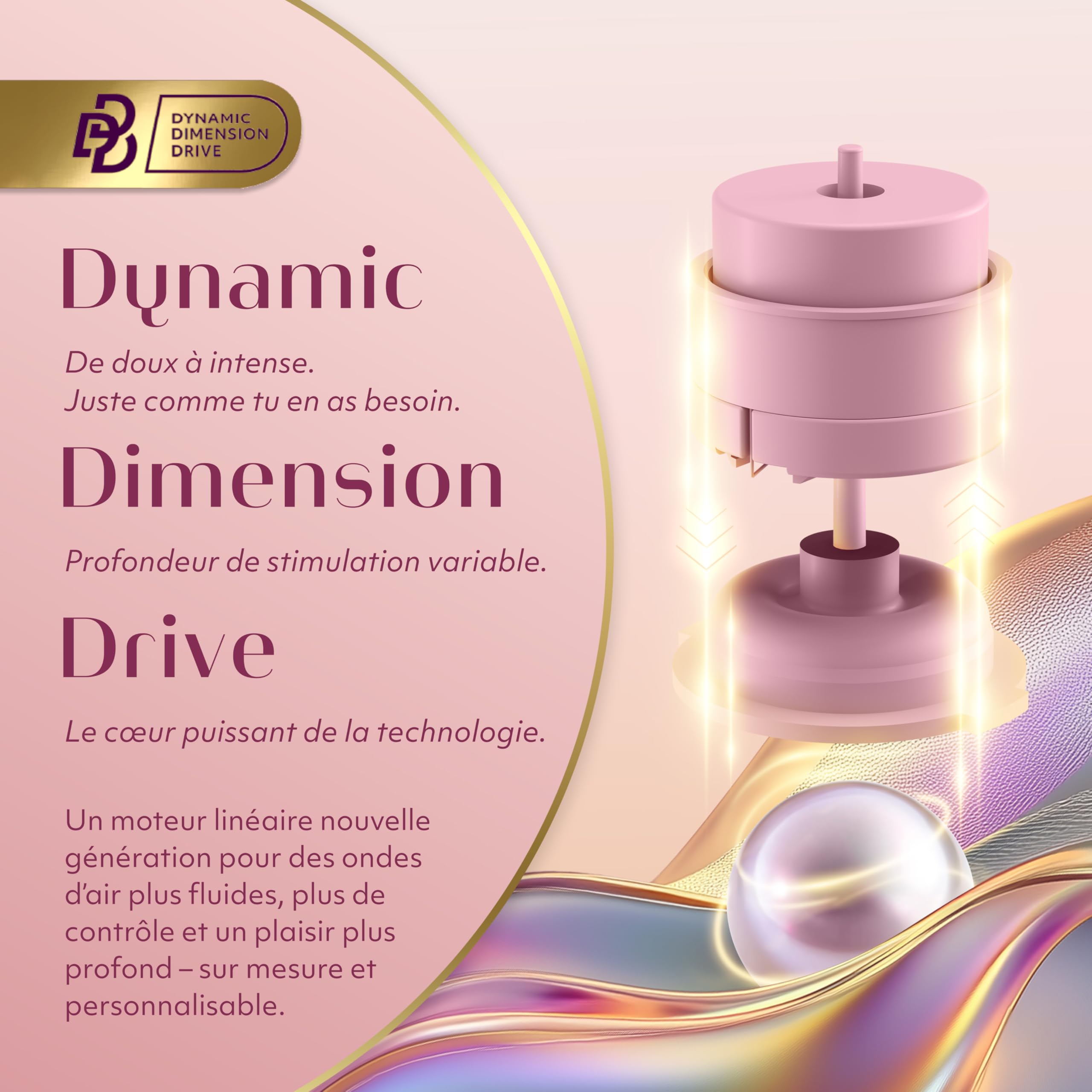 Womanizer Next Stimulateur Clitoridien à succion 3D Pleasure Air | Sex Toy Aspirant Femme | Suceur de clitoris 14 Niveaux de Puissance | Étanche & Rechargeable | Bordeaux
