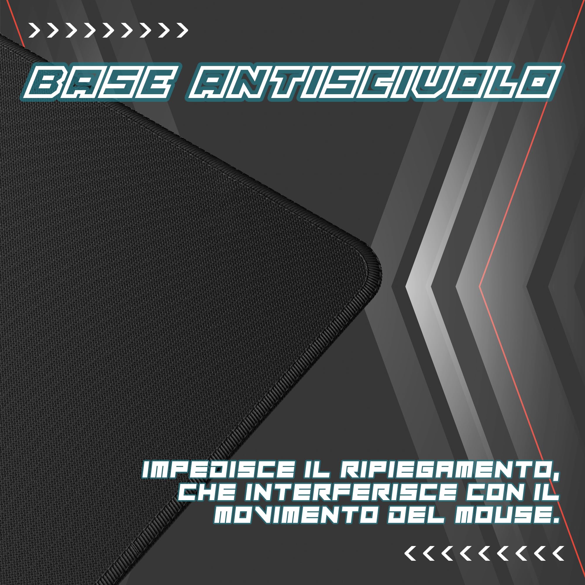Tappetino da scrivania antiscivolo, grande tappetino per mouse da gioco, tappetino da gaming | Tappetino per mouse da gaming superficie liscia | Grande tappetino da scrivania, grande tappetino per
