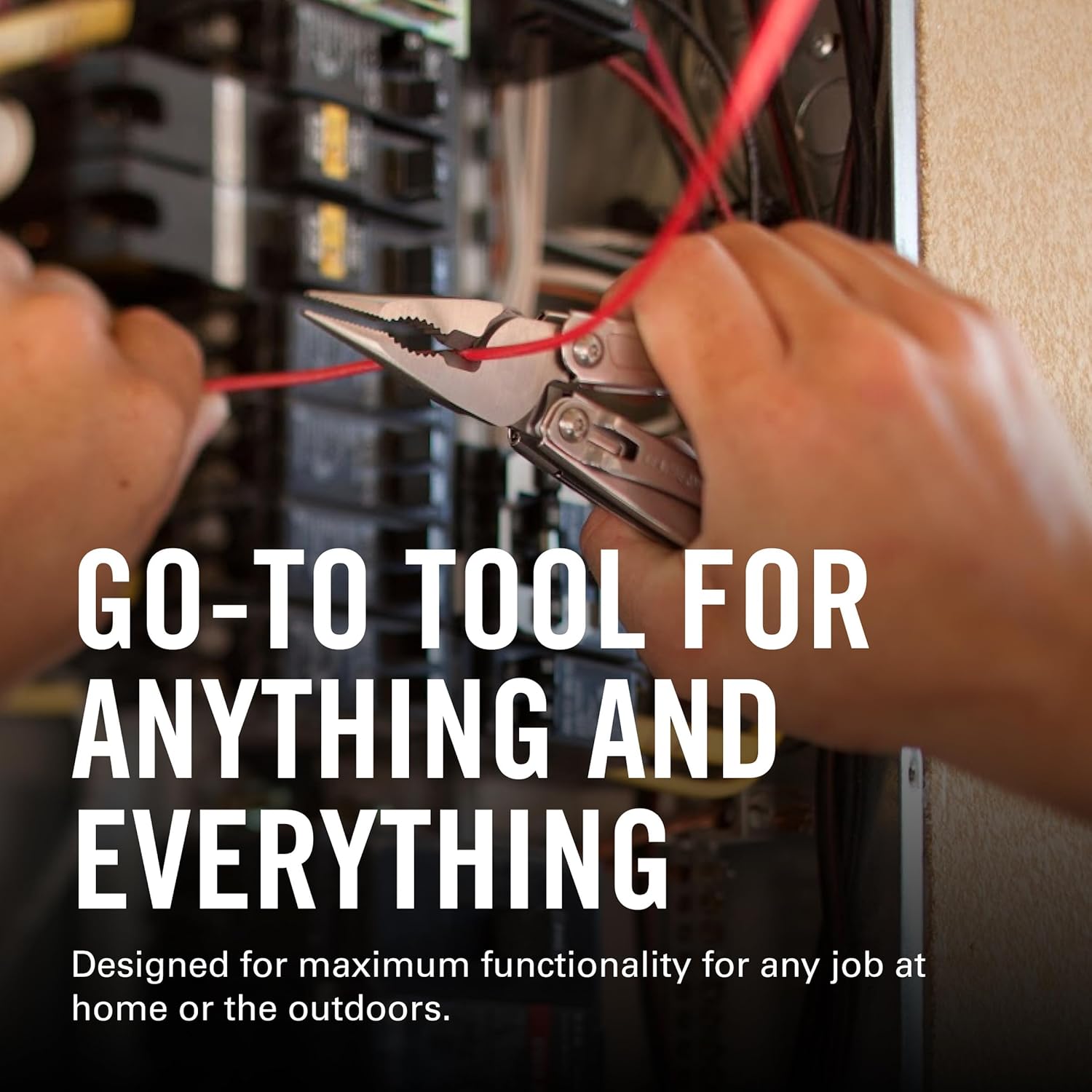 LEATHERMAN, Sidekick Pocket Size Multitool with Spring-Action Pliers and Saw, Stainless Steel