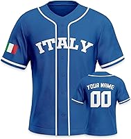 Vista 29 de Custom 2026 World Baseball Jersey Sports Shirt for Fans Men Youth Women Gifts Personalize Your Name Number S-6XL
