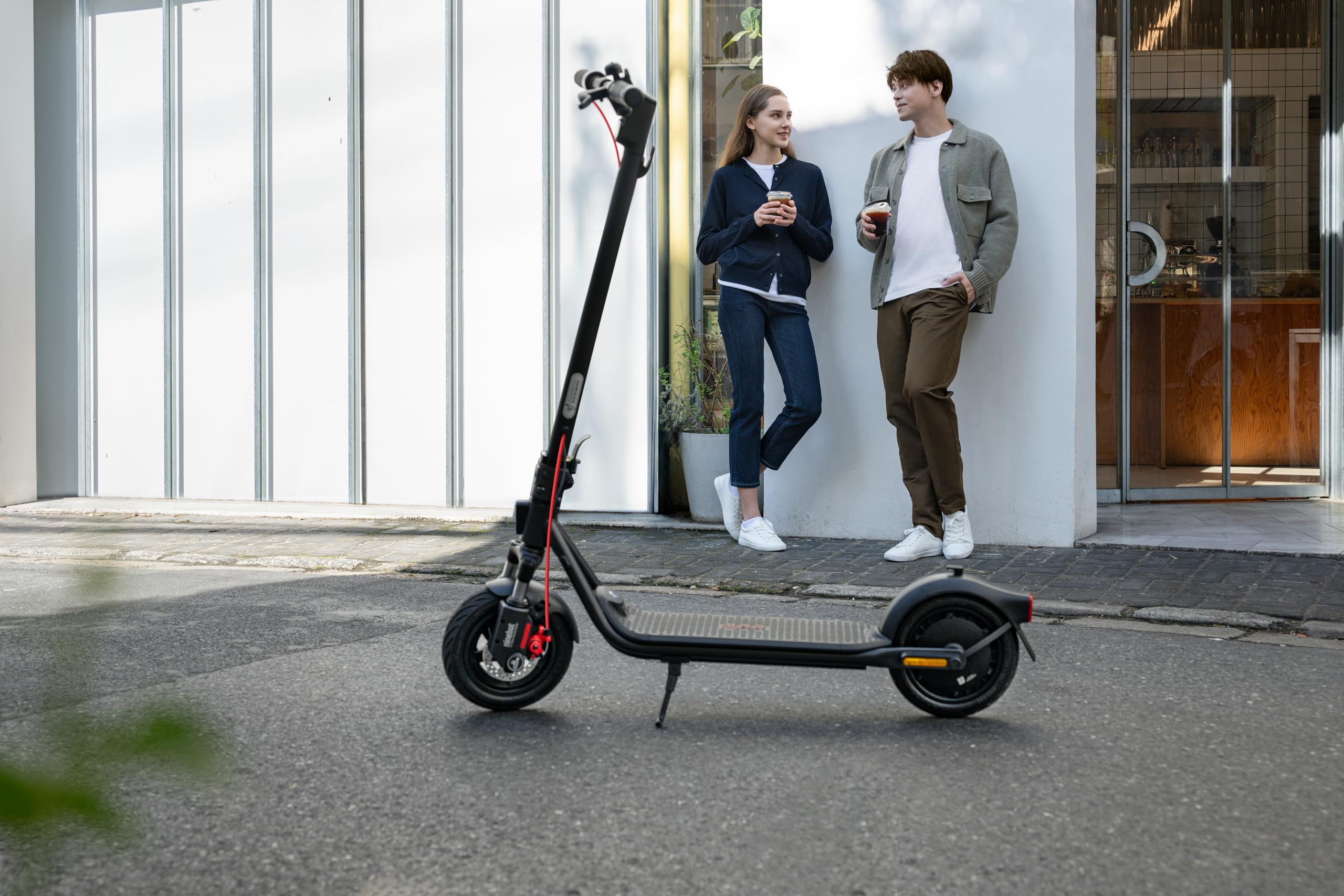 Segway-Ninebot, Monopattino Elettrico, Modello F2 PROE II per adulti, 25 km/h velocità massima, 65 km autonomia, doppio sistema frenante