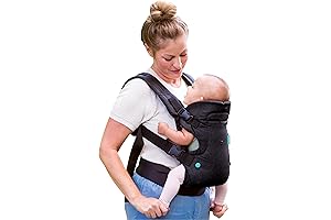 Infantino Flip 4-in-1 Ergonomic Black Baby Carrier