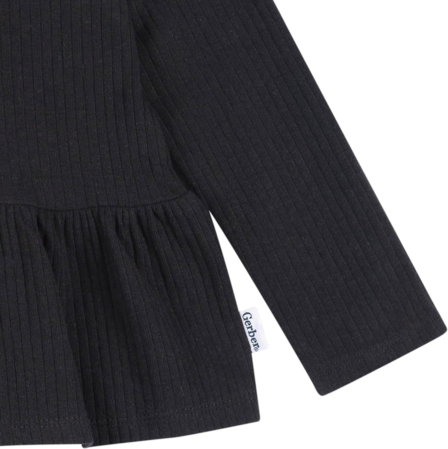 Gerber Baby-Girls 3-Pack Long Sleeve Shirts - Image 2