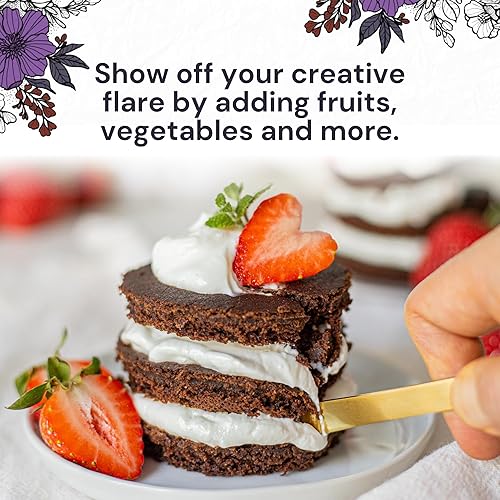 Miniatura 6 de eat G.A.N.G.S.T.E.R. Mezcla para pastel y muffins de chocolate oscuro con notas de malvavisco, mezcla para hornear apta para alergias, sin granos,