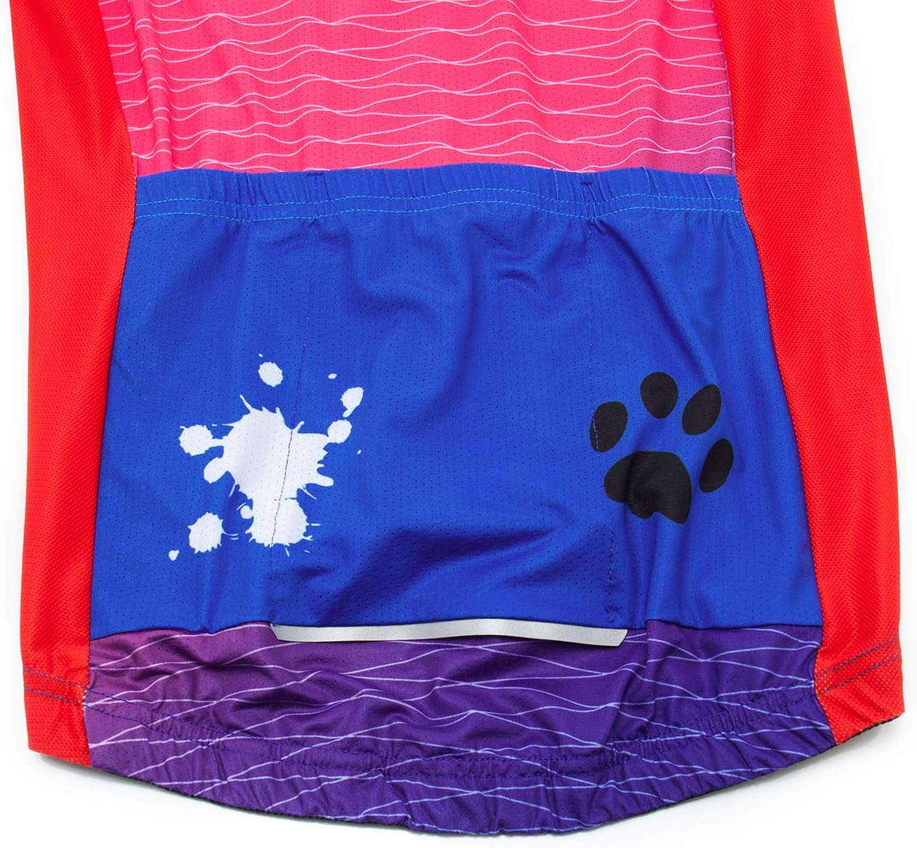 Women's Cycling Jersey Set Bike T-Shirt Reflective+5D Padded Shorts S-3XL