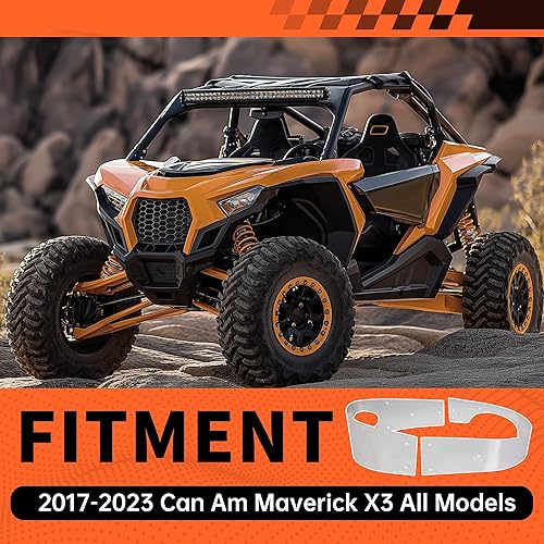 Miniatura 3 de ECOTRIC Protector de cinturón X3 compatible con Can-Am Maverick X3 2017-2023, protector de cinturón de protección interior, cubierta de embrague