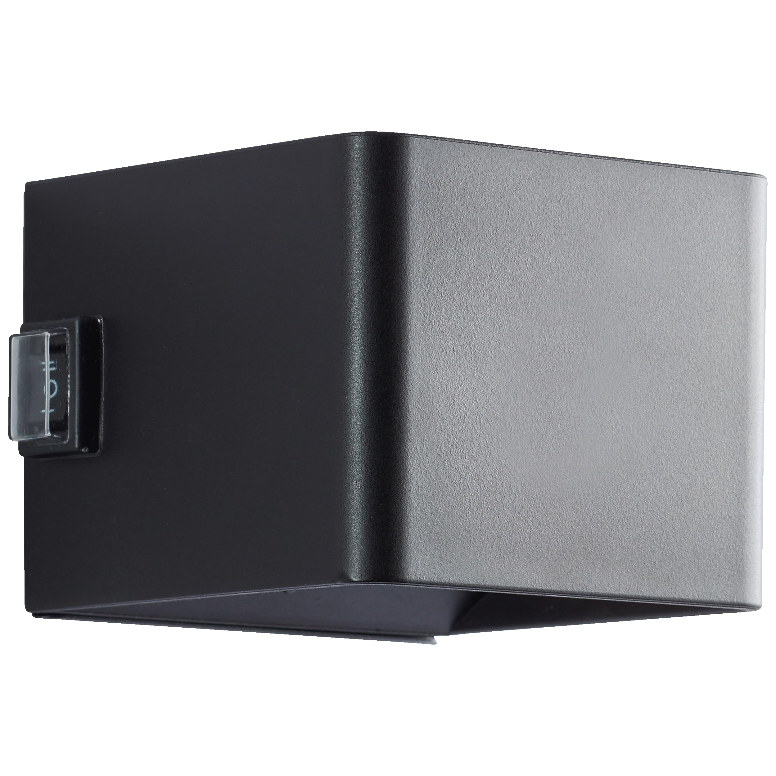 Molto Luce LED buitenwandlamp Cado, breedte 14 cm, zwart
