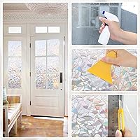 Vista 8 de rabbitgoo Kit de película para ventana, kit de tinte de instalación de película de privacidad para ventana, 3 piezas de herramientas de aplicación