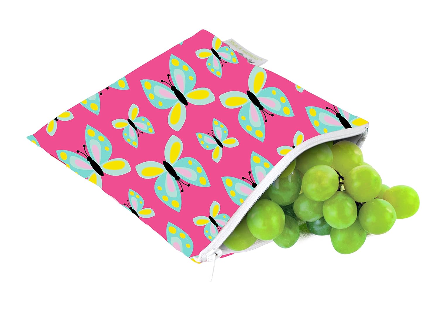 Itzy Ritzy Reusable Snack Bag 7” x 7” BPAFree Snack Bag