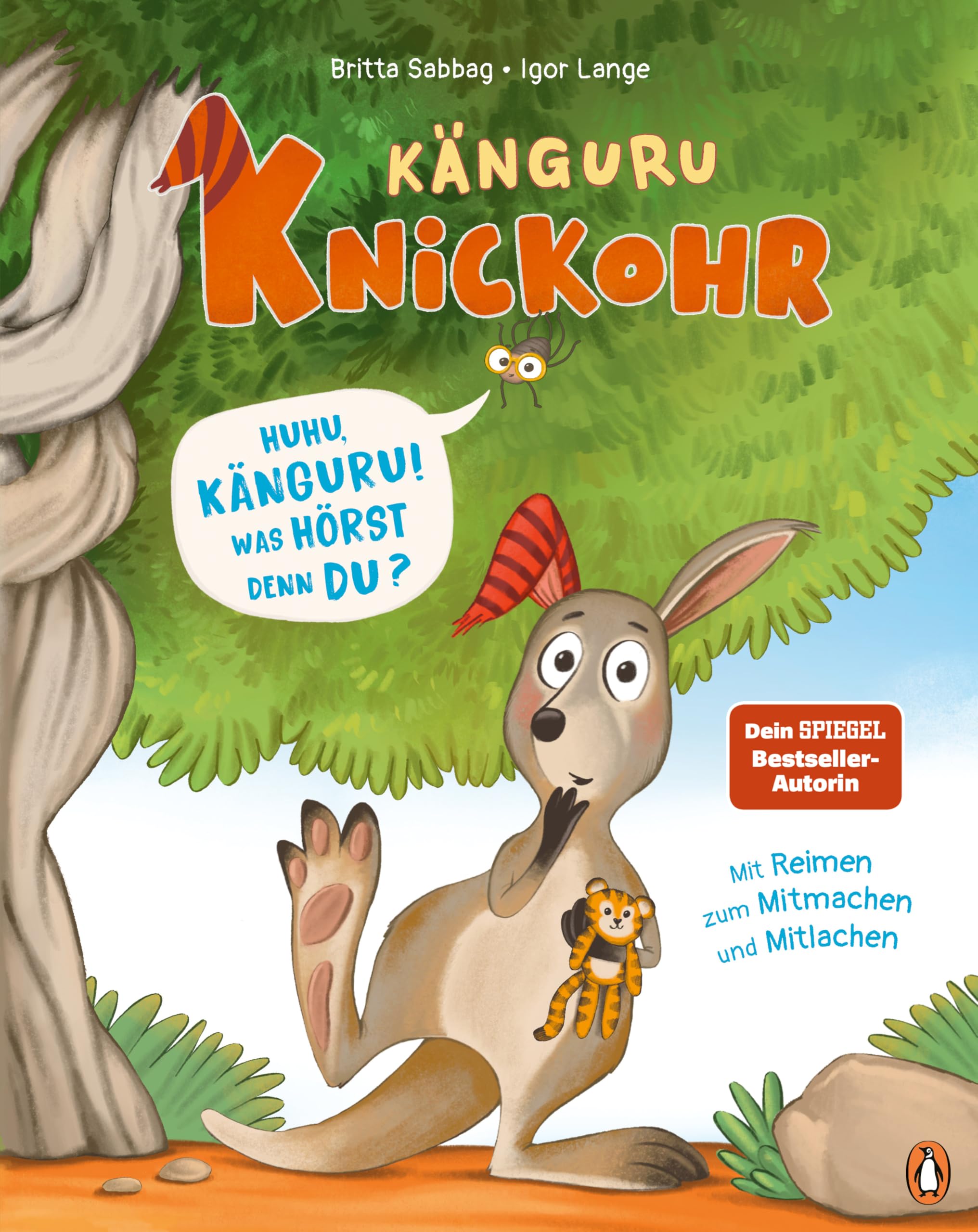 Känguru Knickohr – Huhu, Känguru! Was hörst denn du?: Bilderbuch ab 4 Jahren