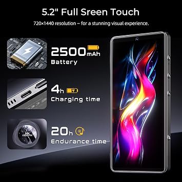 HIFI WALKER G7 Pro Android MP3 Player Bundle with A20PRO HiFi Wired Earphones, 5.2 HD Touchscreen WiFi Bluetooth Music Player + Hybrid IEM Earbuds for Streaming & Lossless Audio