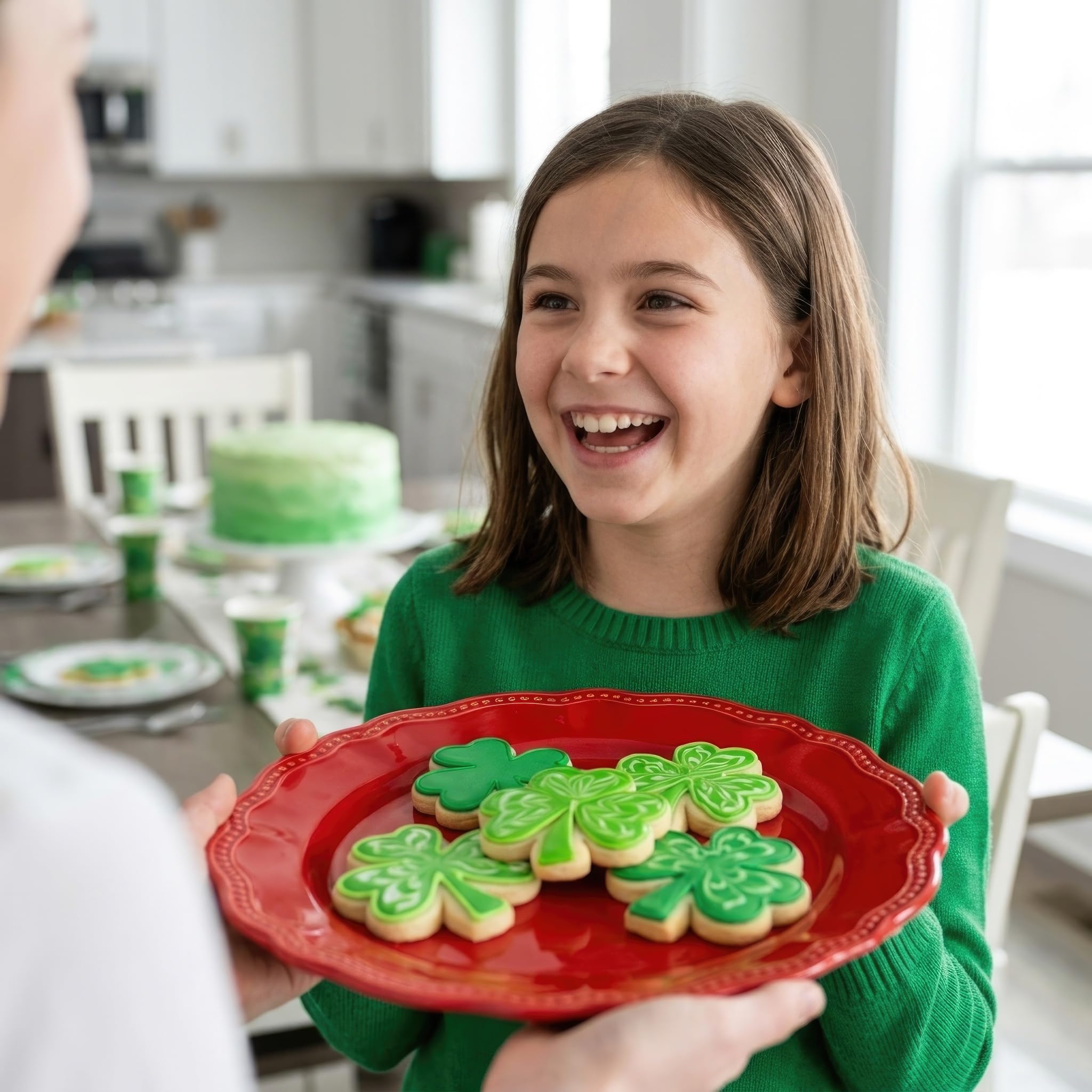 Amazon.com: Ann Clark Shamrock 3-Pc. Cookie Cutter Set, Made in