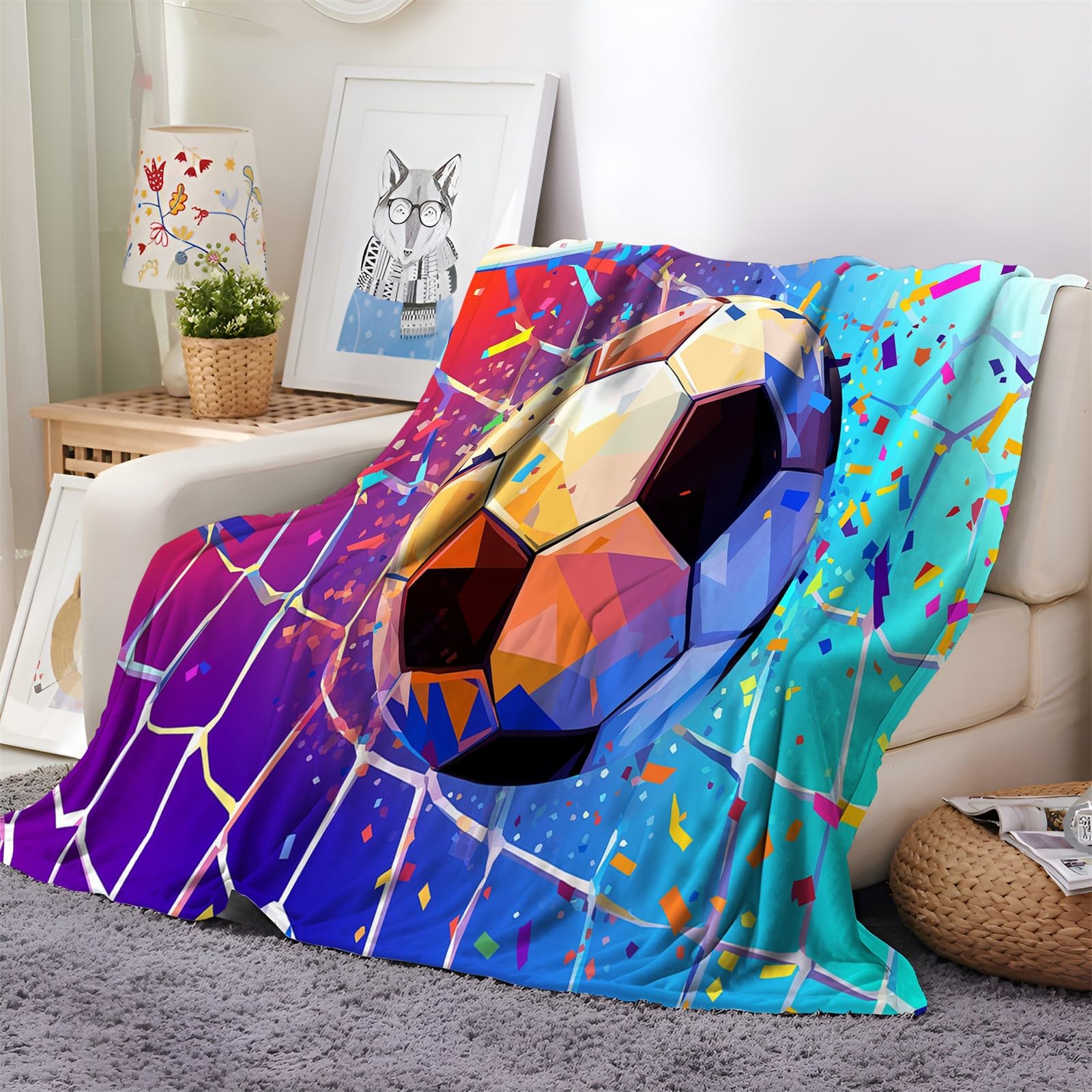 Couverture Polaire 150x200 cm Panda rayé Noir et Blanc Moelleuse Plaid Canape Polaire en Microfibre pour Canapé et Lit, Plaid Couverture Lit 2 Personnes en Flanelle Douce et Chaude
