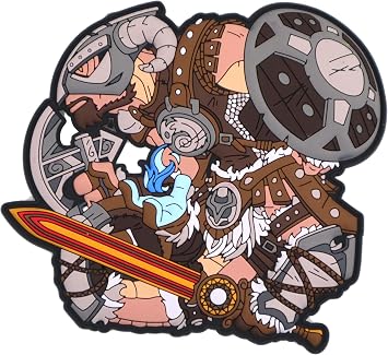Skyrim Inspired Dragon Warrior Viking Barbar Morale Patch