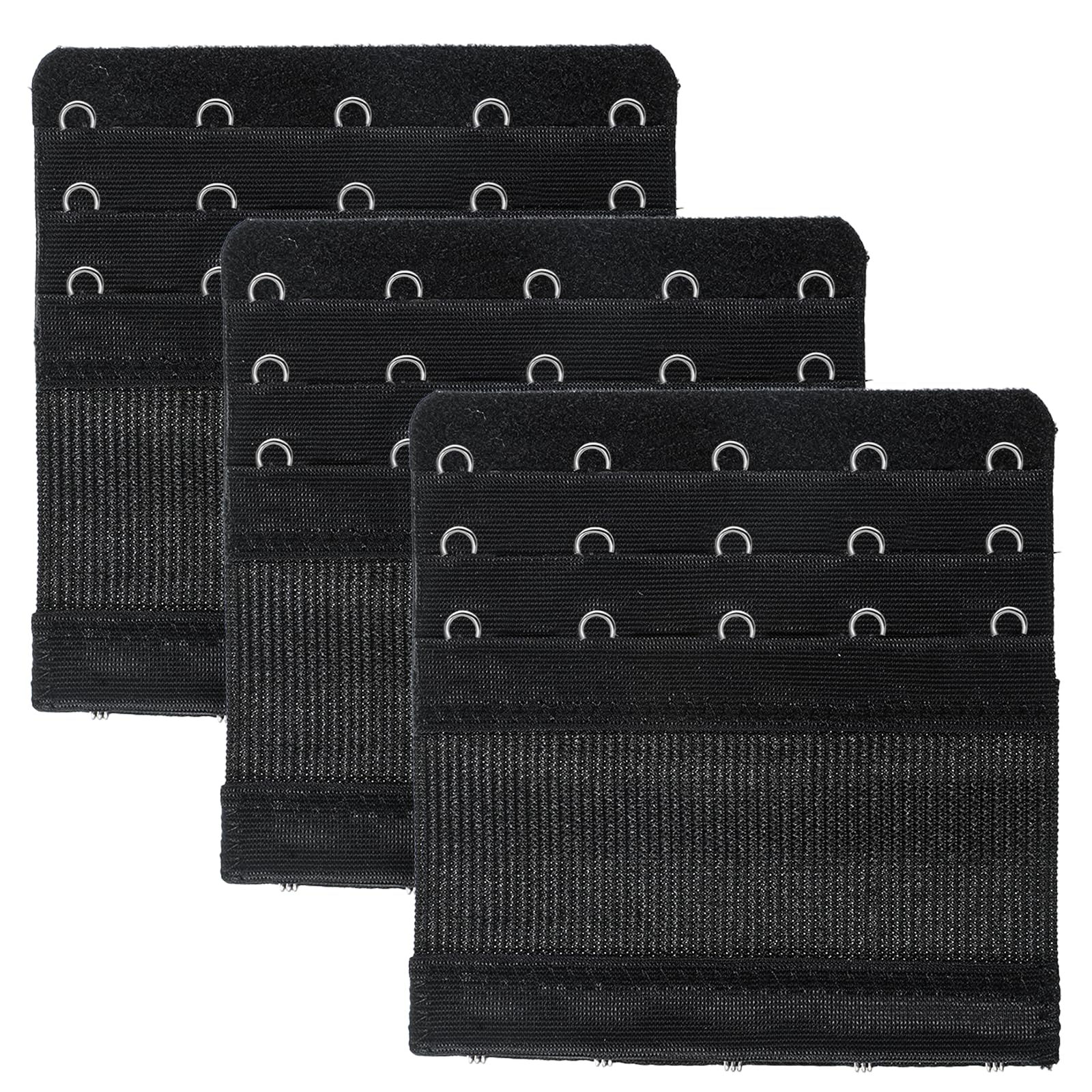 Schwangerschafts BH Zubehör 16 Stück BH Verlängerungen 1 Haken 3 Reihen - Elastisch, 4 Farben, 2 Größen (5cm & 10cm) Bh Erweiterung
