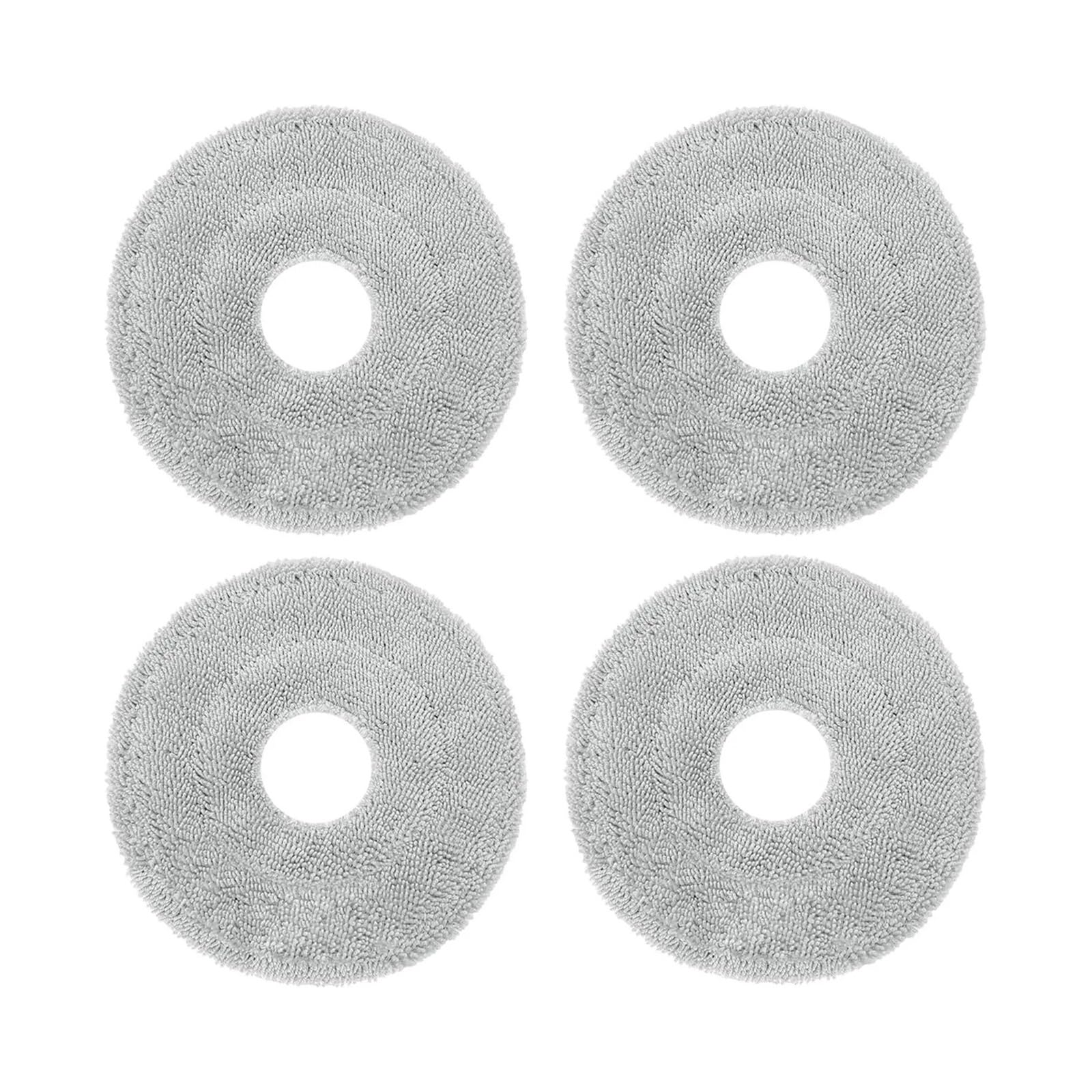VIXWDRUTY Mop Pads Replacement，Compatible For Dreame，L10S Pro/ L10S Ultra/ L10S Pro Ultra Heat/ L10 Prime/ L10 L20 L30 L40 L50 Ultra(4pcs)