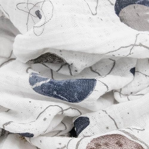 Miniatura 2 de Little Unicorn Paquete de 4 cuadrados de muselina de algodón  Lactancia, eructos, alimentación, limpieza, derrames  Manta súper suave y ligera para