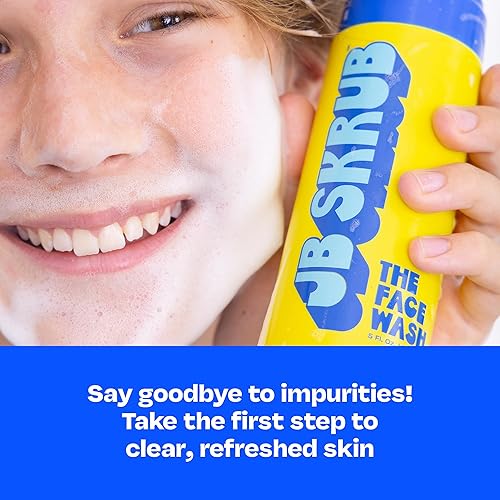 Miniatura 8 de Gel de baño con aroma a cítricos y acné espumoso para niños  Dúo de cuidado de la piel para adolescentes, adolescentes y niños  Lucha contra el