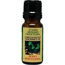 Concentrated Fragrance Oil - Berry Bewitching A Spooky Treat That Begins w/Notes of Peach, Apricot, w/Blackberries, Cinnamon. Infused w/Essential Oils..33 fl.oz.