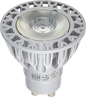 Bulbrite SM16GA-07-36D-930-03 SORAA 7.5W LED MR16 3000K Vivid 36Â° 120V GU10 DIM, Silver