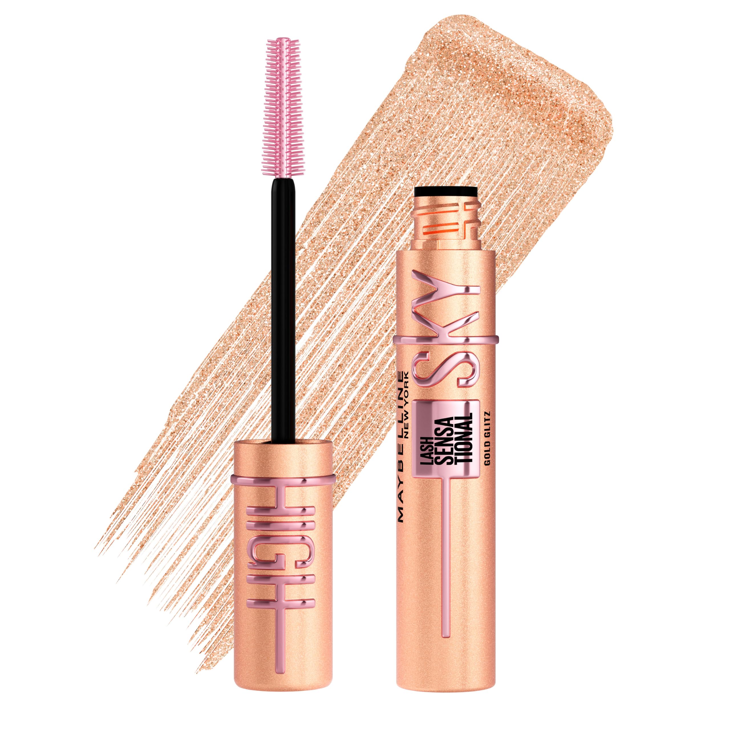 Maybelline Gold Mascara Lash Sensational Sky High Lengthening Gold