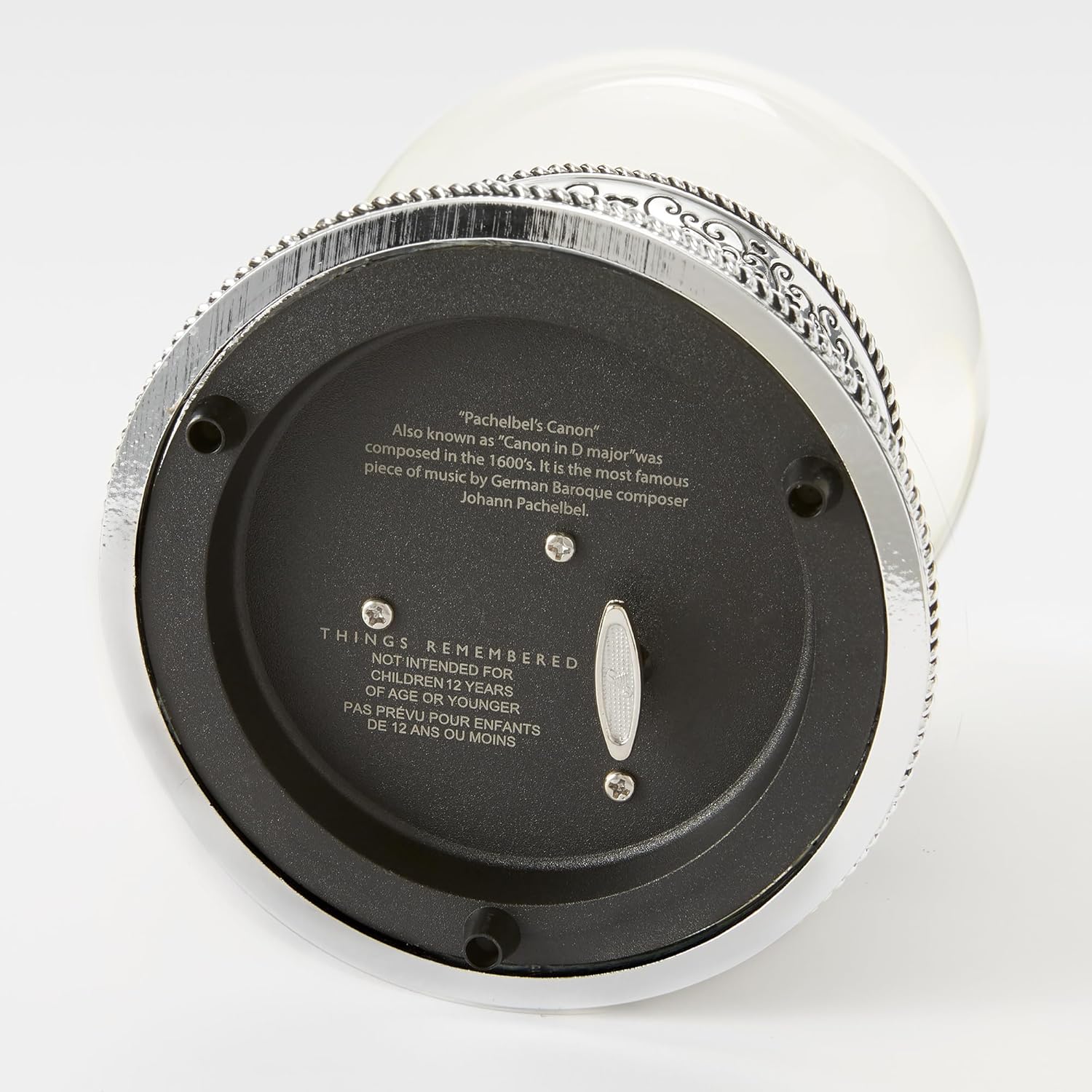 THINGS REMEMBERED Personalized Engraved Religious Made with Love Cherub Musical Snow Globe, Plays Pachelbel's Canon Music, Beautiful and Unique Gift (Free Customization)