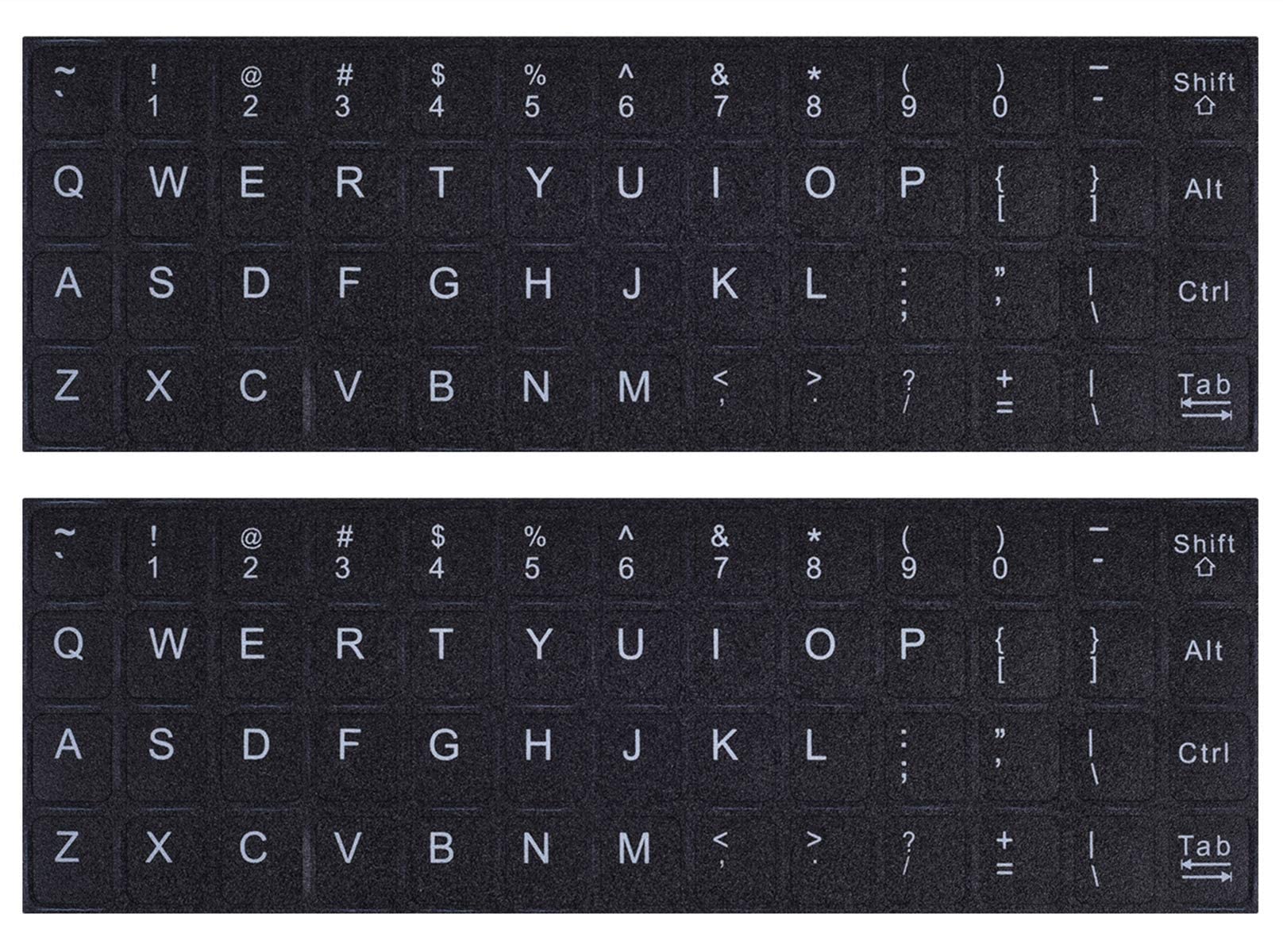 Buy 2PCS English Keyboard Stickers, Universal Keyboard Letters