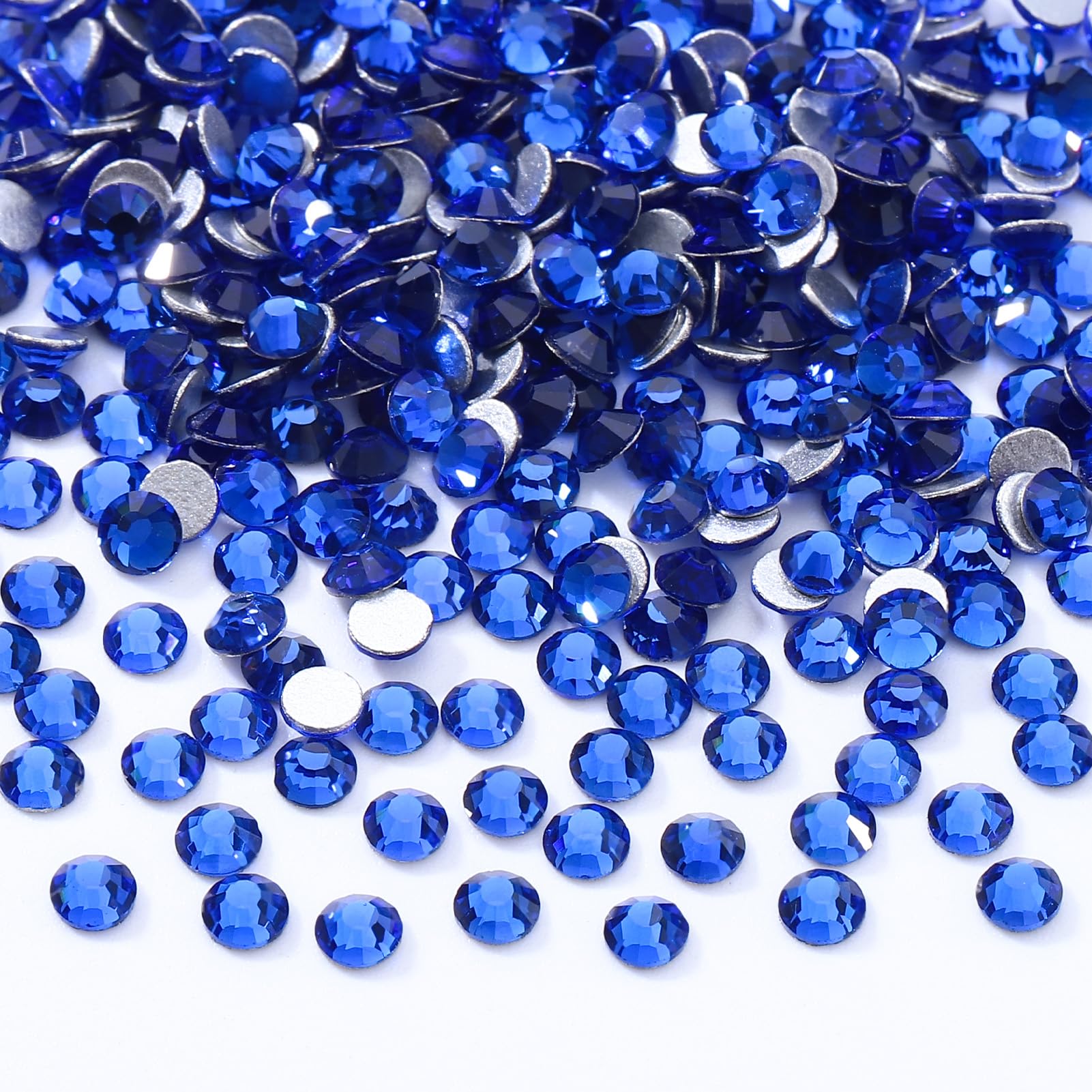 2880PCS Sapphire SS6 Flatback Rhinestones(1.9-2.0mm)