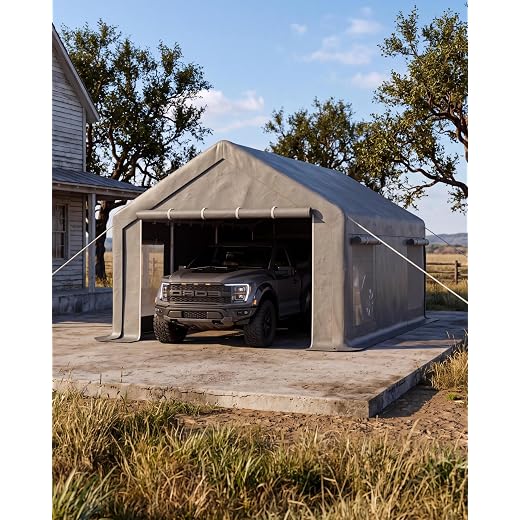 GarveeLife 10x20 Car Port Portable Garage