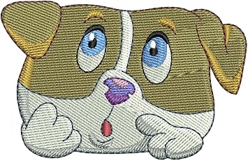 Threadart Machine Embroidery Designs - Chubby Puppies - USB Stick