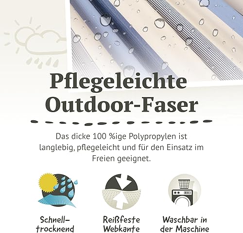 Miniatura 7 de LA SIESTA - Silla Hamaca Colgante Domingo Básica Mediana - Silla Hamaca Colgante Resistente a la Intemperie y a los Desgarros - Silla Hamaca