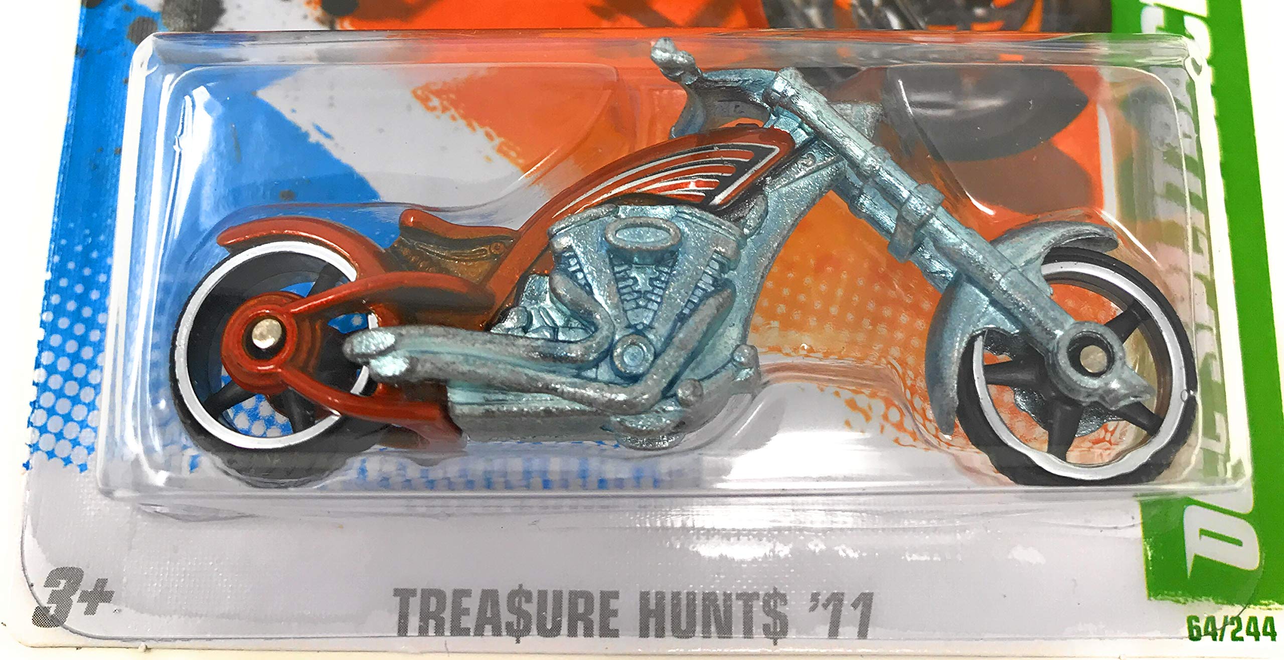 2011 Hot Wheels SUPER TREASURE HUNT OCC Splitback Dark Orange #64