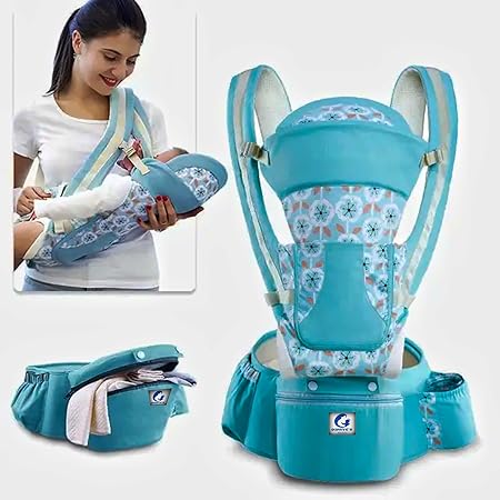 Ownyc's nurture - Baby Carrier Bag - Baby Sling - Infant Carrier - Green